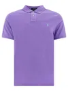 Polo Ralph Lauren Cotton Polo Shirt In Purple