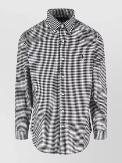 Polo Ralph Lauren Cotton Check Custom Fit Shirt In Multi