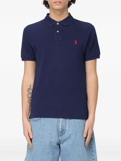 Polo Ralph Lauren The Iconic Mesh Polo Shirt   Kids In Blue