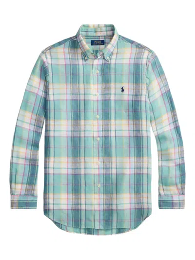 Polo Ralph Lauren Kariertes Button-down-hemd In Multi