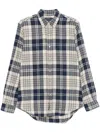 Polo Ralph Lauren Plaid-check Shirt In Grey