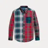 Polo Ralph Lauren Toddler And Little Boys Plaid Cotton Fun Shirt In Tartan Funshirt