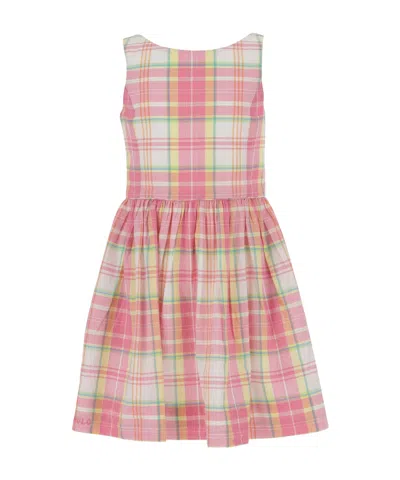 Polo Ralph Lauren Plaid Dress In Pink