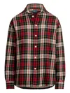 Polo Ralph Lauren Plaid Long-sleeve Shirt In Multi
