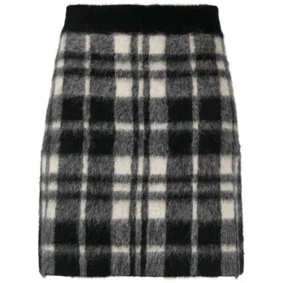 POLO RALPH LAUREN POLO RALPH LAUREN PLAID-PATTERN A-LINE SKIRT