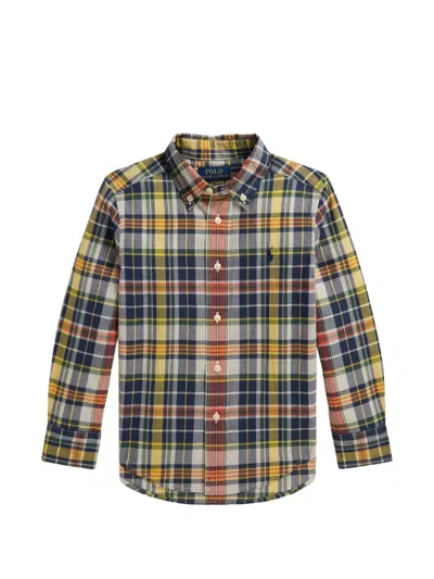Polo Ralph Lauren Kariertes Button-down-hemd In Multi