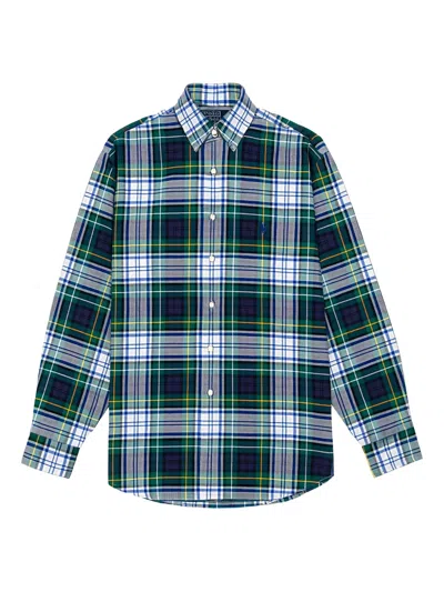 Polo Ralph Lauren Plaid-pattern Long-sleeve Shirt In Multi