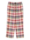 Polo Ralph Lauren Plaid-pattern Pajama Bottoms In Multi