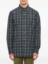 Polo Ralph Lauren Custom Shirt Checked In Blue