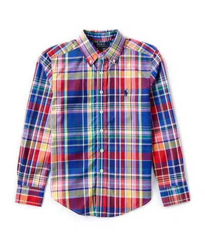 Polo Ralph Lauren Plaid Shirt In Multicolor