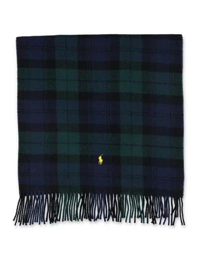 POLO RALPH LAUREN POLO RALPH LAUREN PLAID WOOL SCARF