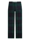 Polo Ralph Lauren Ralph Lauren Plaid Wool Tweed Suit Trouser In Green