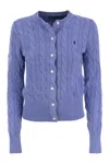 Polo Ralph Lauren Plaited Cardigan With Long Sleeves