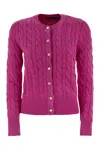 Polo Ralph Lauren Cardigan In Pink