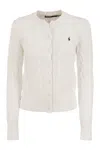 Polo Ralph Lauren Poloshirt Mit Polo Pony-stickerei In White