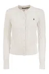 Polo Ralph Lauren Poloshirt Mit Polo Pony-stickerei In White