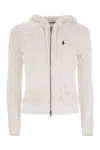 Polo Ralph Lauren Plaited Cotton Zip Sweatshirt