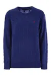 Polo Ralph Lauren Sweater Pull Oversize In Blue