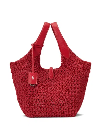 Polo Ralph Lauren Play Cord Crochet Tote Bag