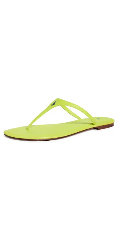 Polo Ralph Lauren Play Thing Sandals Limeade In Green