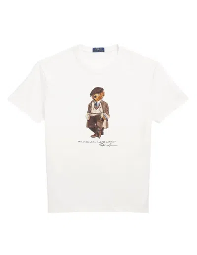 Polo Ralph Lauren Playful Graphic Bear Short Sleeve T-shirt In Red
