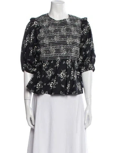 Pre-owned Polo Ralph Lauren Pleated Accents Mini Skirt In White
