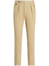 Polo Ralph Lauren Pleated Chino Trousers In Neutral