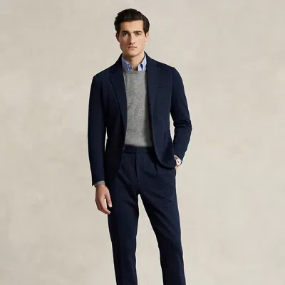Polo Ralph Lauren Pleated Double-knit Suit Trouser In White