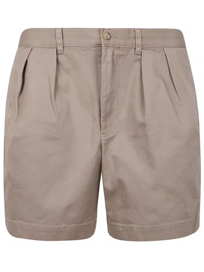 Polo Ralph Lauren Cotton Shorts In Beige