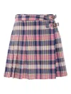 Polo Ralph Lauren Pleated Skirt In Purple