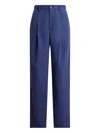 Polo Ralph Lauren Plissierte Hose In Blue