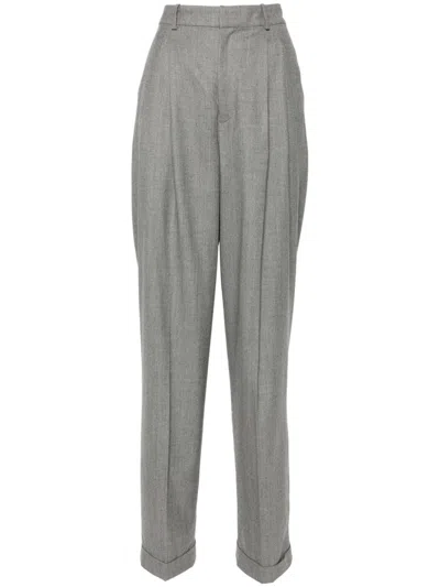Polo Ralph Lauren Hose Mit Bundfalten In Grau
