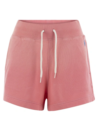 POLO RALPH LAUREN POLO RALPH LAUREN PLUSH SHORTS WITH DRAWSTRING