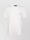 Polo Ralph Lauren Pocket Crew Neck Short Sleeve T-shirt In White