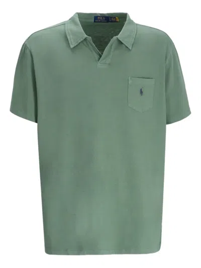 Polo Ralph Lauren Pocket Short-sleeve Polo Shirt In Green