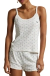 Polo Ralph Lauren Pointelle Stripe Cotton Pajamas In Colby Floral