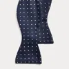 Polo Ralph Lauren Polka-dot Silk Repp Bow Tie In Blue