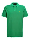 Polo Ralph Lauren Polo Pony-embroidered Polo Shirt In Verde