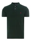 Polo Ralph Lauren Polo Pony-embroidered Polo Shirt In Black