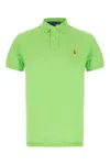 Polo Ralph Lauren Pique Polo Shirt Polo Shirts Green In Green
