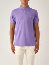 Polo Ralph Lauren Cotton Polo Shirt In Purple