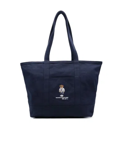 Polo Ralph Lauren Polo Bear Canvas Tote Bag