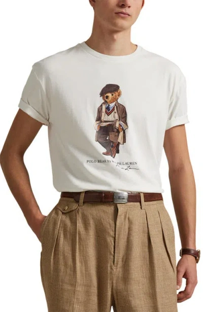 POLO RALPH LAUREN POLO RALPH LAUREN POLO BEAR CLASSIC FIT GRAPHIC T-SHIRT