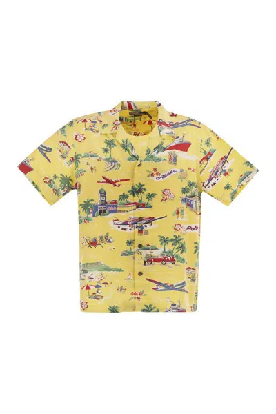 POLO RALPH LAUREN POLO RALPH LAUREN POLO BEAR CLASSIC-FIT SAHARAN SHIRT