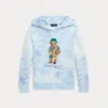 Polo Ralph Lauren Polo Bear Cloud-print Terry Hoodie In Scottsdale Blue