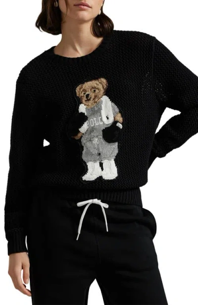 Polo Ralph Lauren Polo Bear Cotton Crewneck Sweater