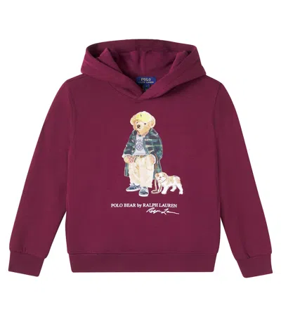 POLO RALPH LAUREN POLO BEAR COTTON JERSEY HOODIE