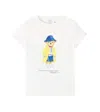 Polo Ralph Lauren Polo Bear Cotton Jersey T-shirt In White