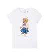 Polo Ralph Lauren Bear-print T-shirt In White