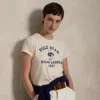 Polo Ralph Lauren Polo Bear Cotton Jersey Tee In Deckwash White